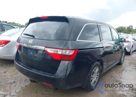 2012 Honda Odyssey Ex-L из США, поврежденный, VIN 5FNRL5H69CB129560